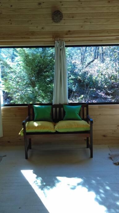 Cabana Bosque Viejo Villa Las Trancas Exteriör bild