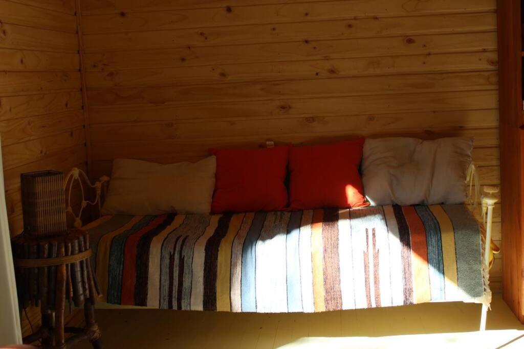 Cabana Bosque Viejo Villa Las Trancas Exteriör bild