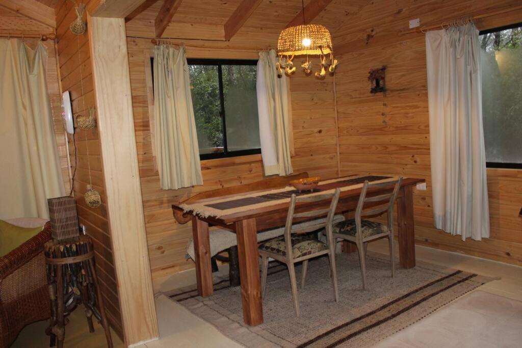 Cabana Bosque Viejo Villa Las Trancas Exteriör bild